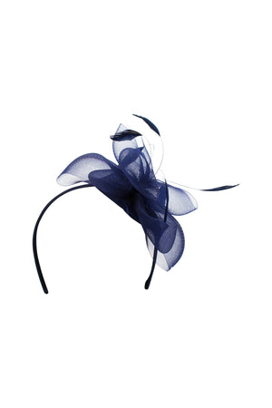 Morgan & Taylor - Elisa Fascinator in Navy