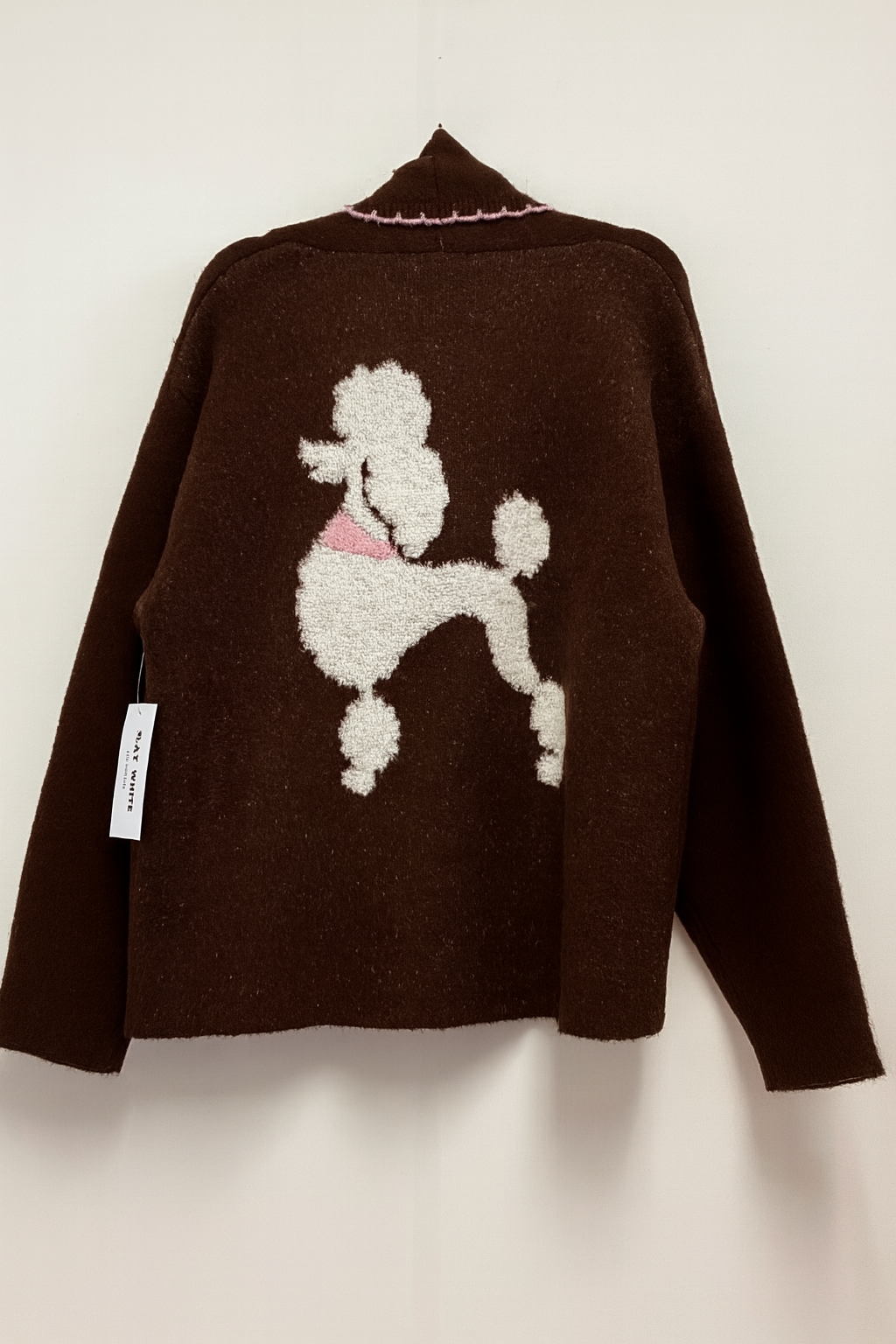 Signature Poodle Cardigan
