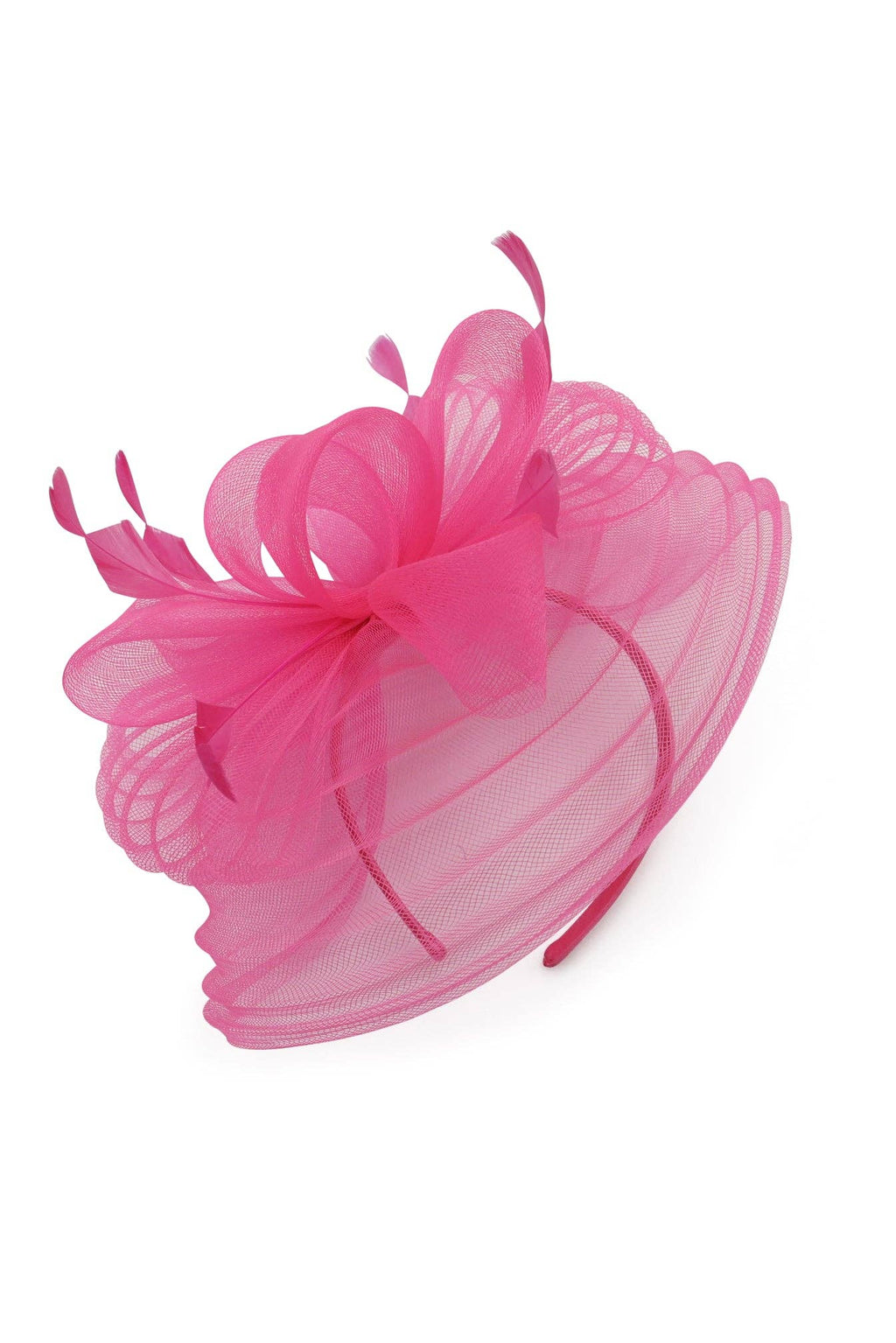 Morgan & Taylor - Monica Fascinator in Hot Pink