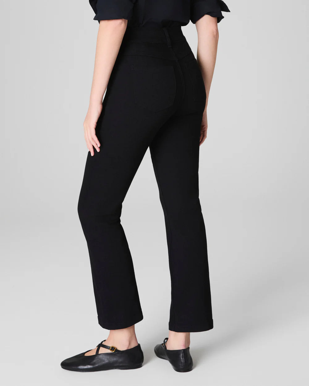 SPANXshape™ Black Kick Flare Jeans