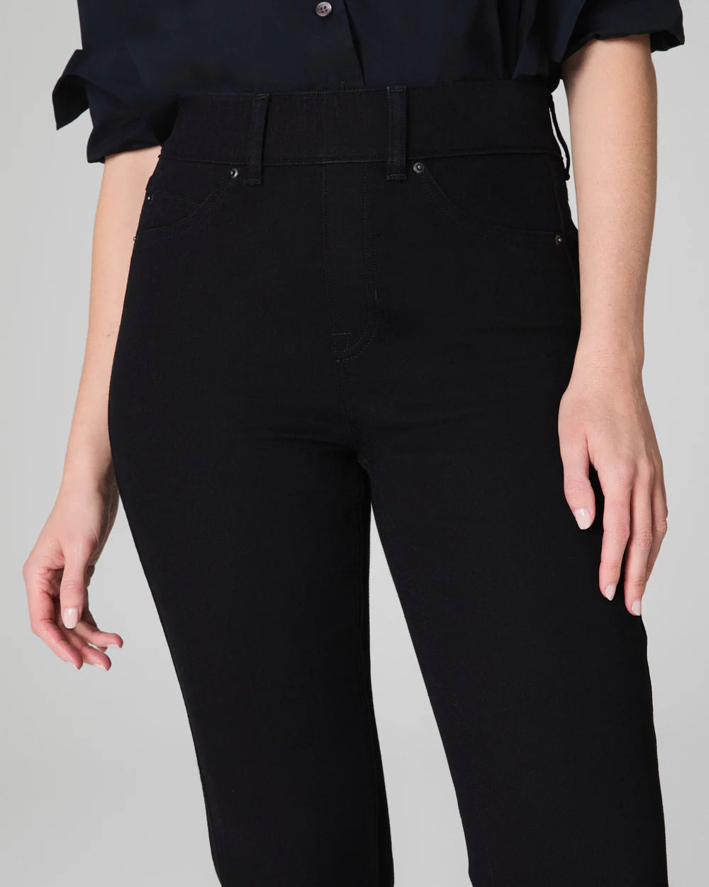 SPANXshape™ Black Kick Flare Jeans