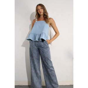 Ruffle Crop Top