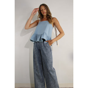 Ruffle Crop Top