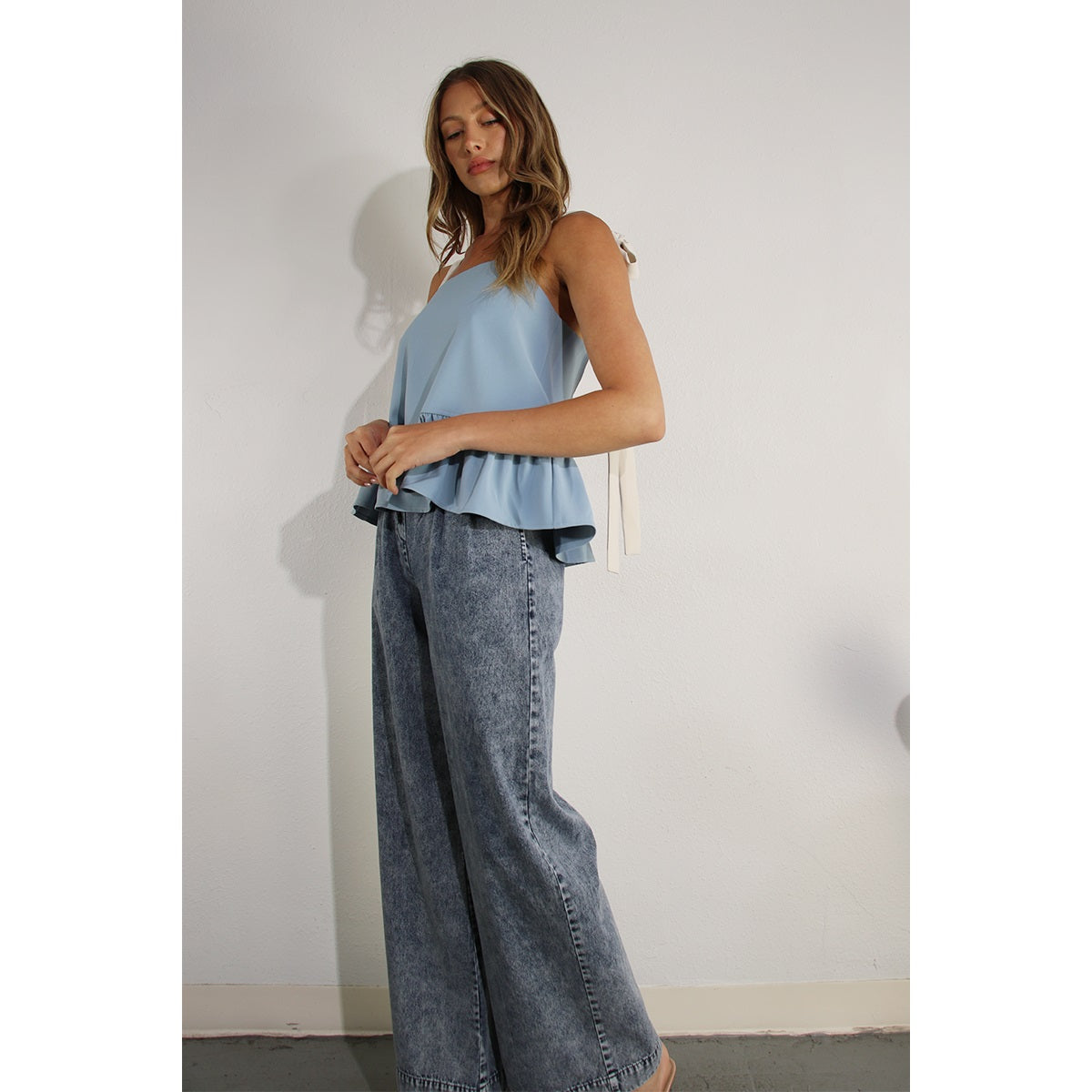 Ruffle Crop Top