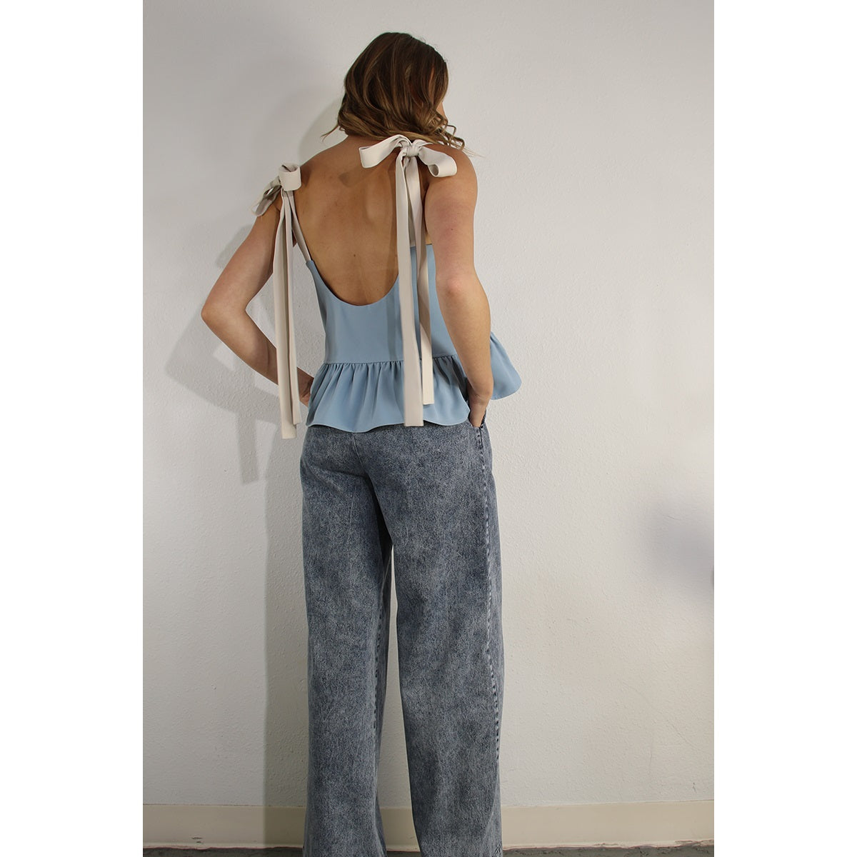 Ruffle Crop Top