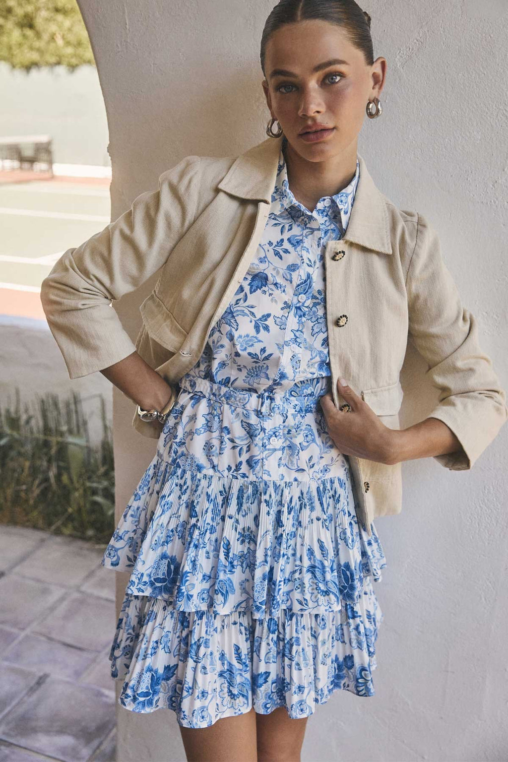 Briana Floral Mini Dress