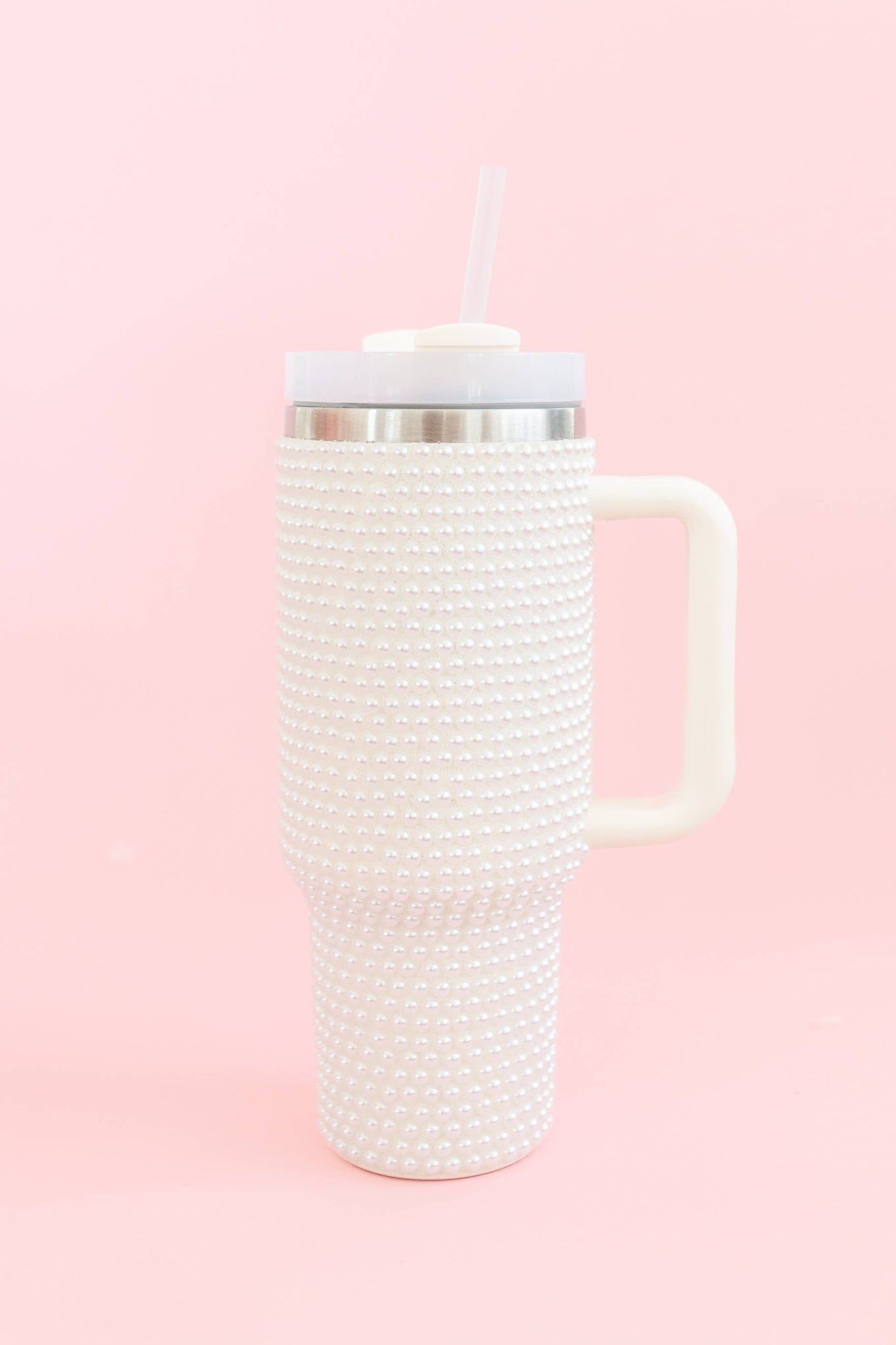 Cream Pearl 40oz Tumbler