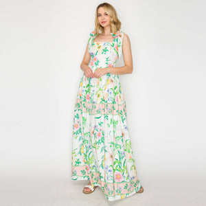 Romantic Garden Maxi Dress