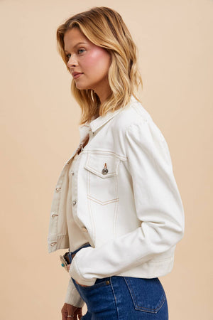 Cropped Denim Jacket