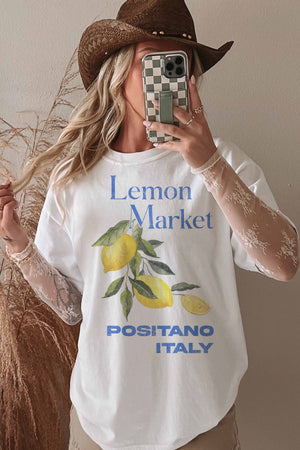 Lemon Market Oversized Tee