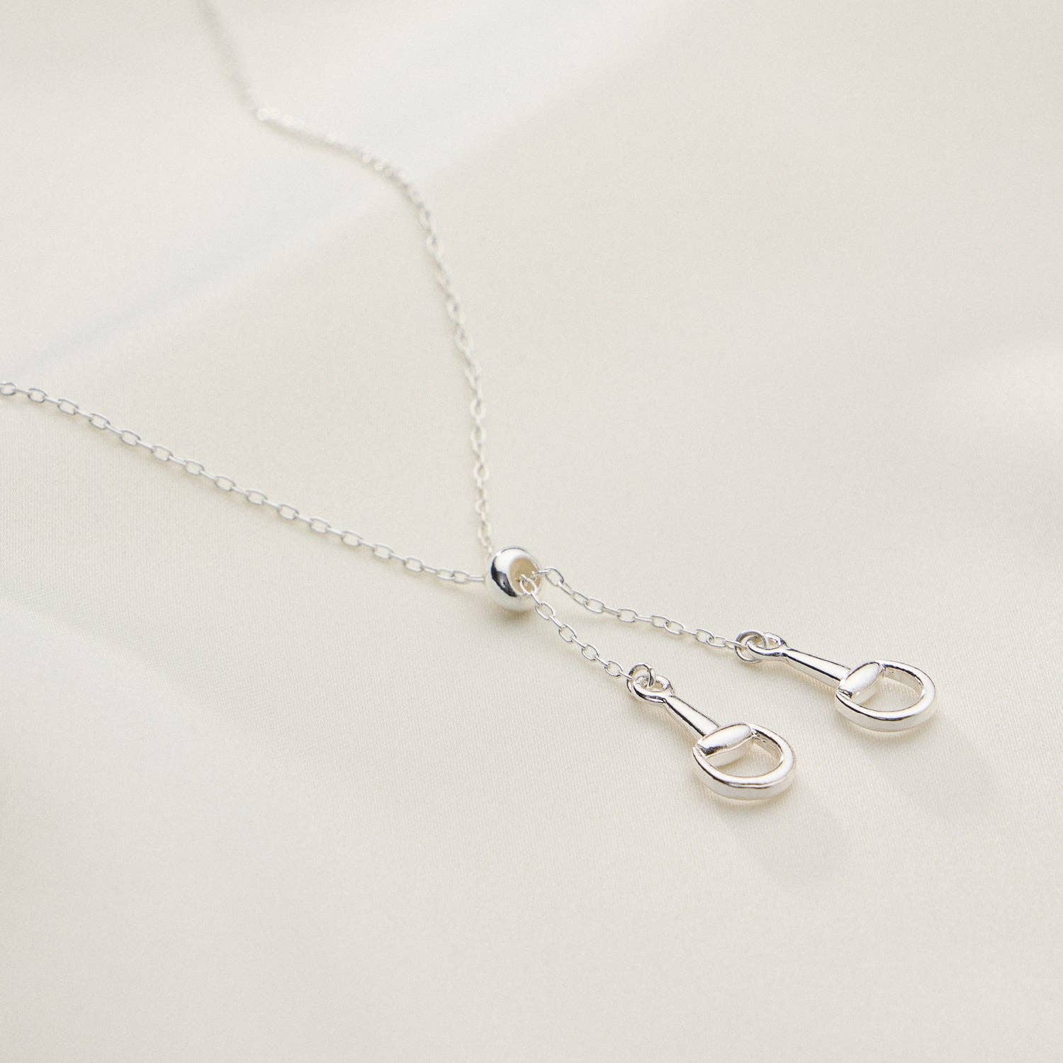 Gold Dipped Bit Charm Necklace - 18K Gold