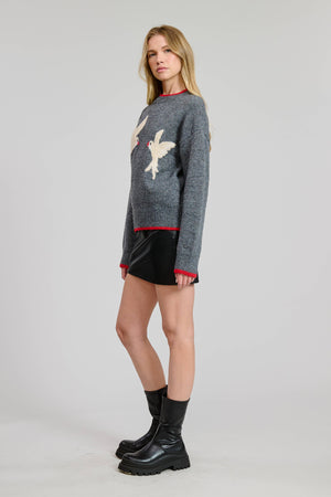 Sky Whisper Sweater Top