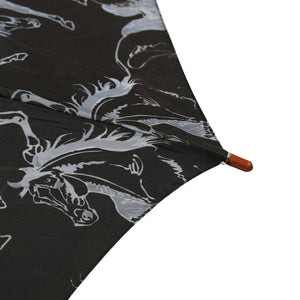 AWST Intl - Lila Linear Horses Umbrella