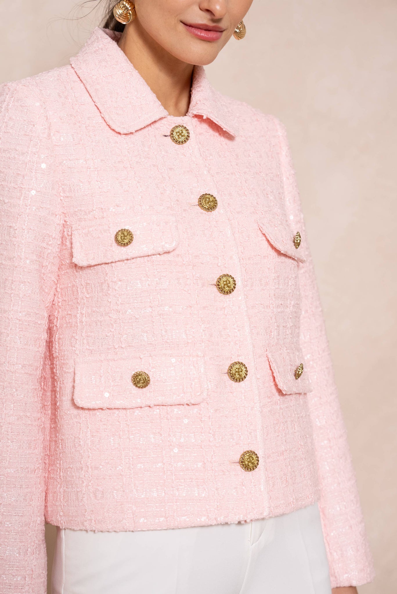 Structured Tweed Jacket
