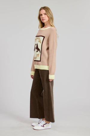 Equine Crew Sweater Top