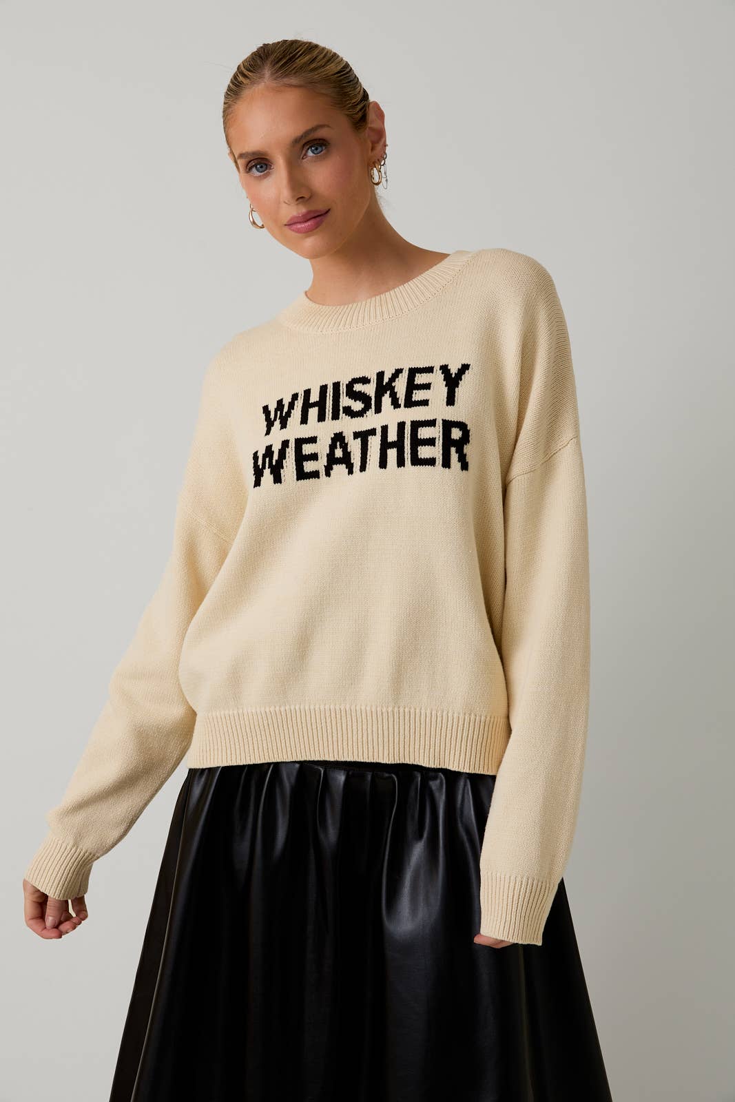 Whiskey Weather Sweater