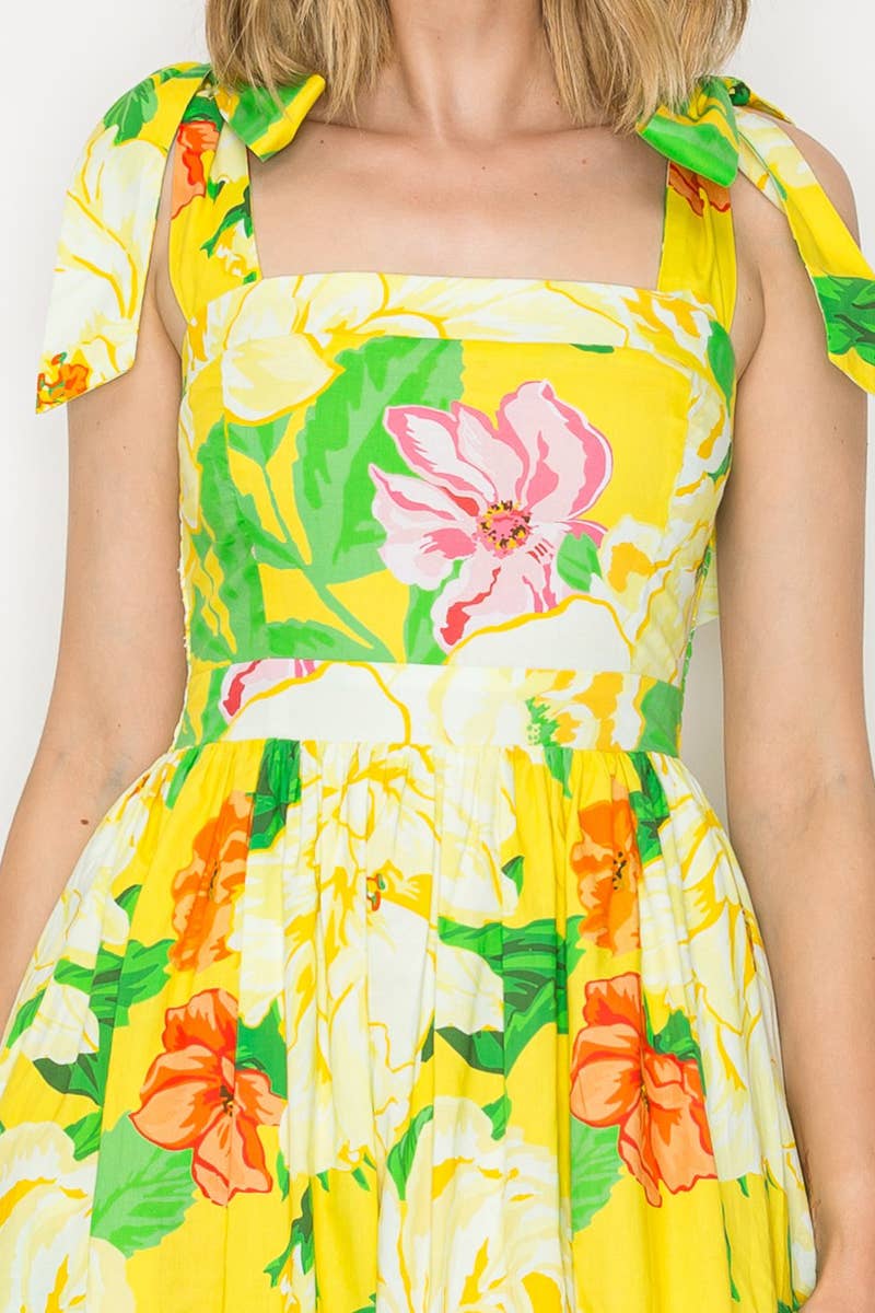 Sunny Lemon Maxi Dress
