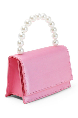 Melanie Top Handle Bag in Candy Pink