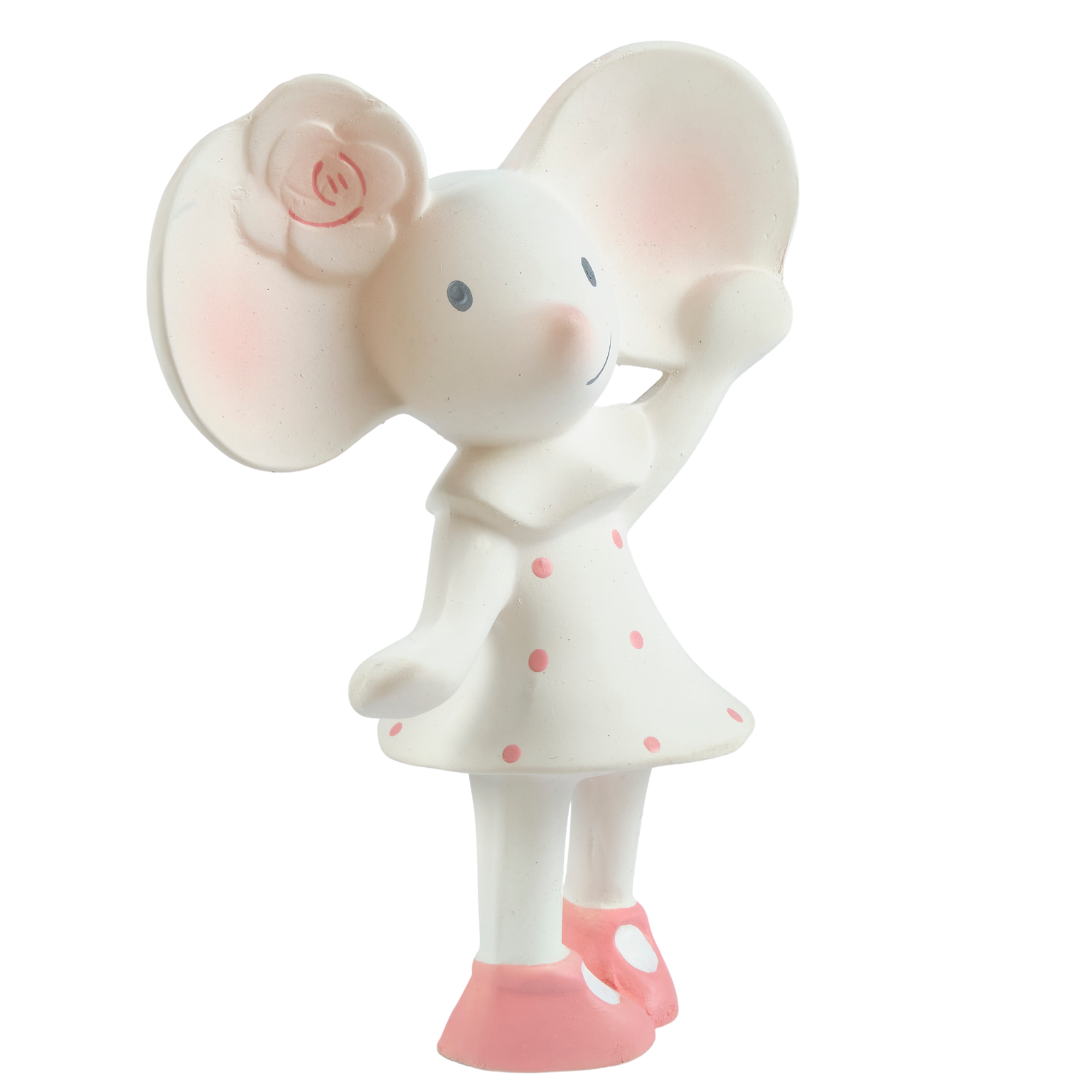 Meiya the Mouse Natural Organic Rubber Squeaker Toy