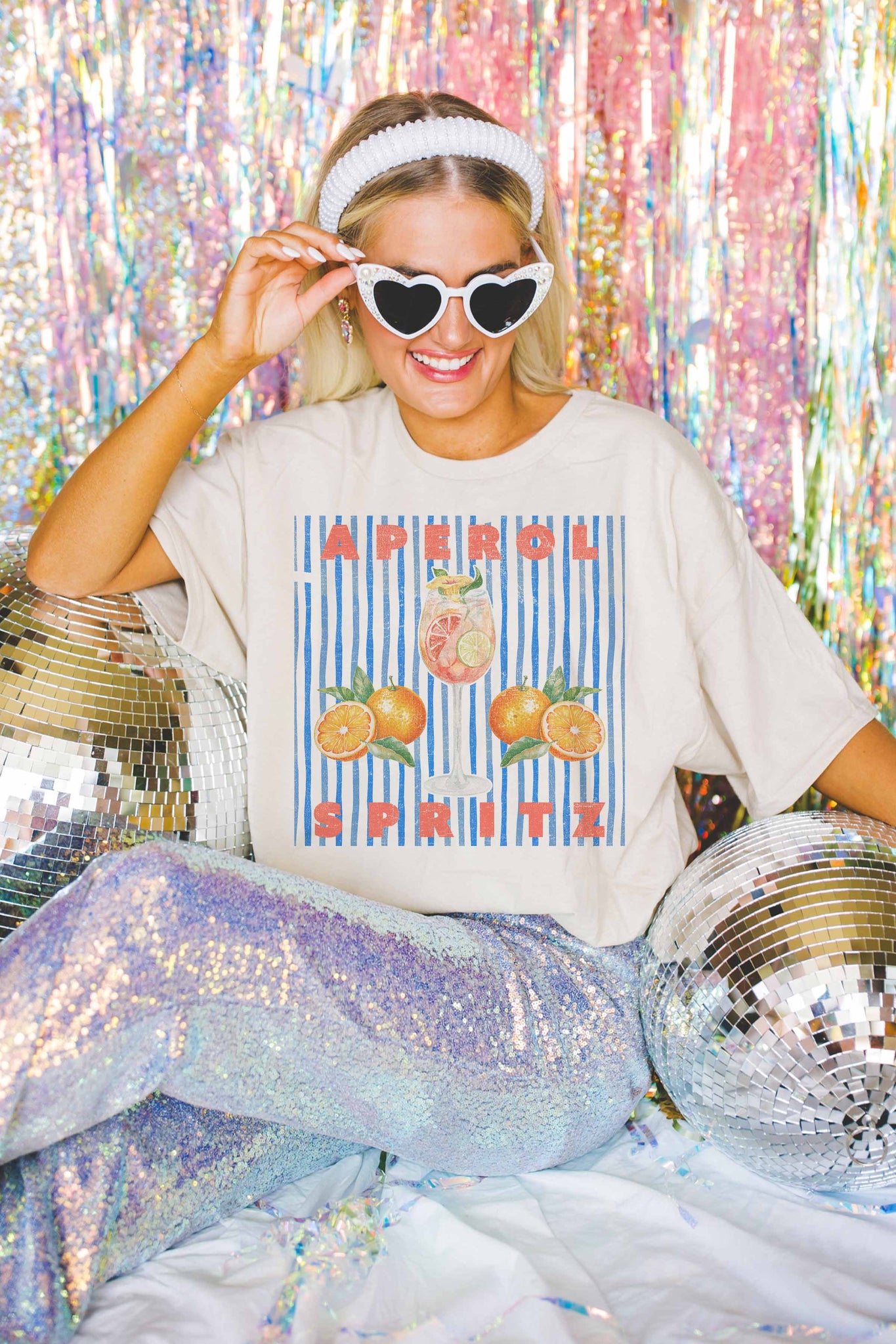 Aperol Spritz Oversized Tee