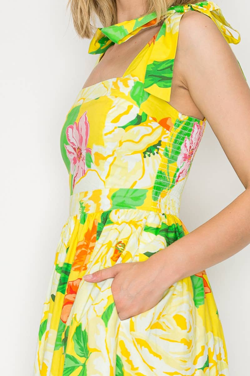Sunny Lemon Maxi Dress