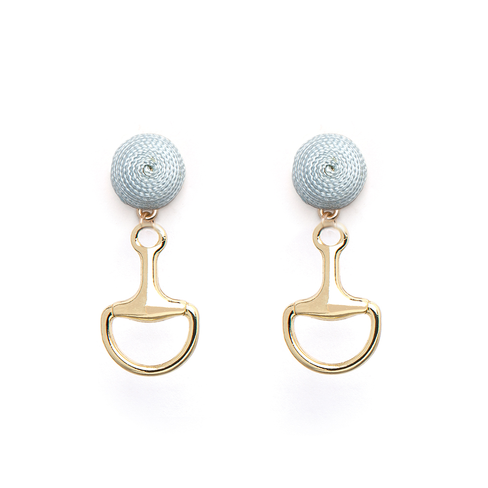 Bit Earrings Gold - Thread
