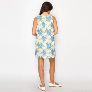 Jacquard Brocade Mini Dress