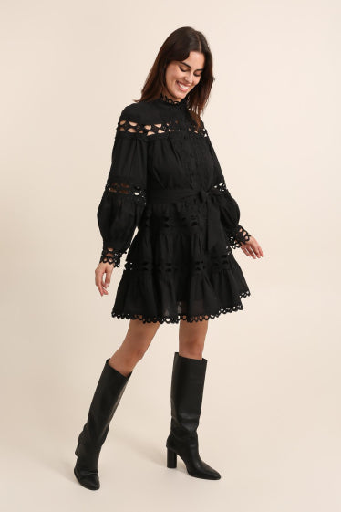 Ellie Cotton Belted Dress