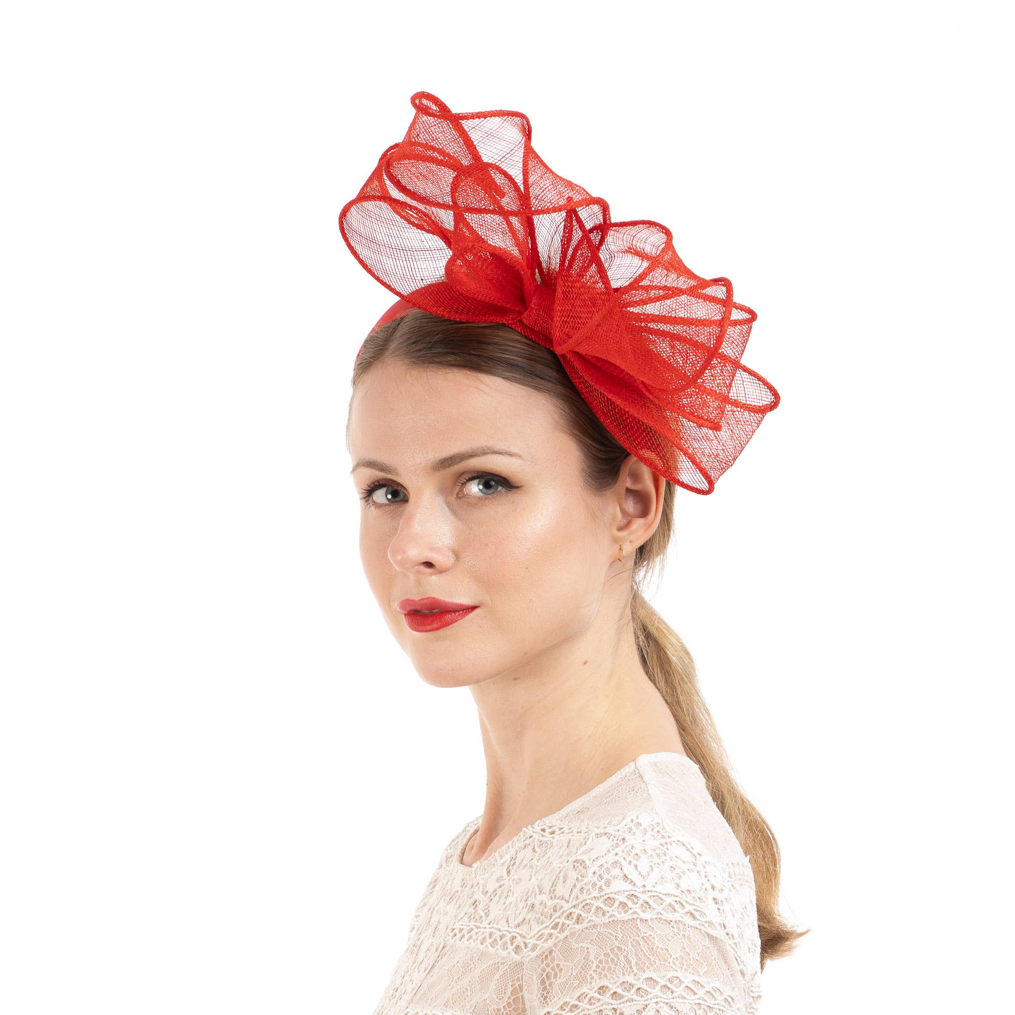 Sinamay Loop Fascinator