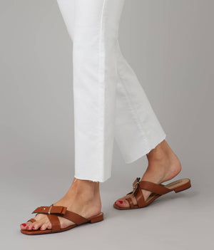 Denver High Rise Straight Crop Jeans
