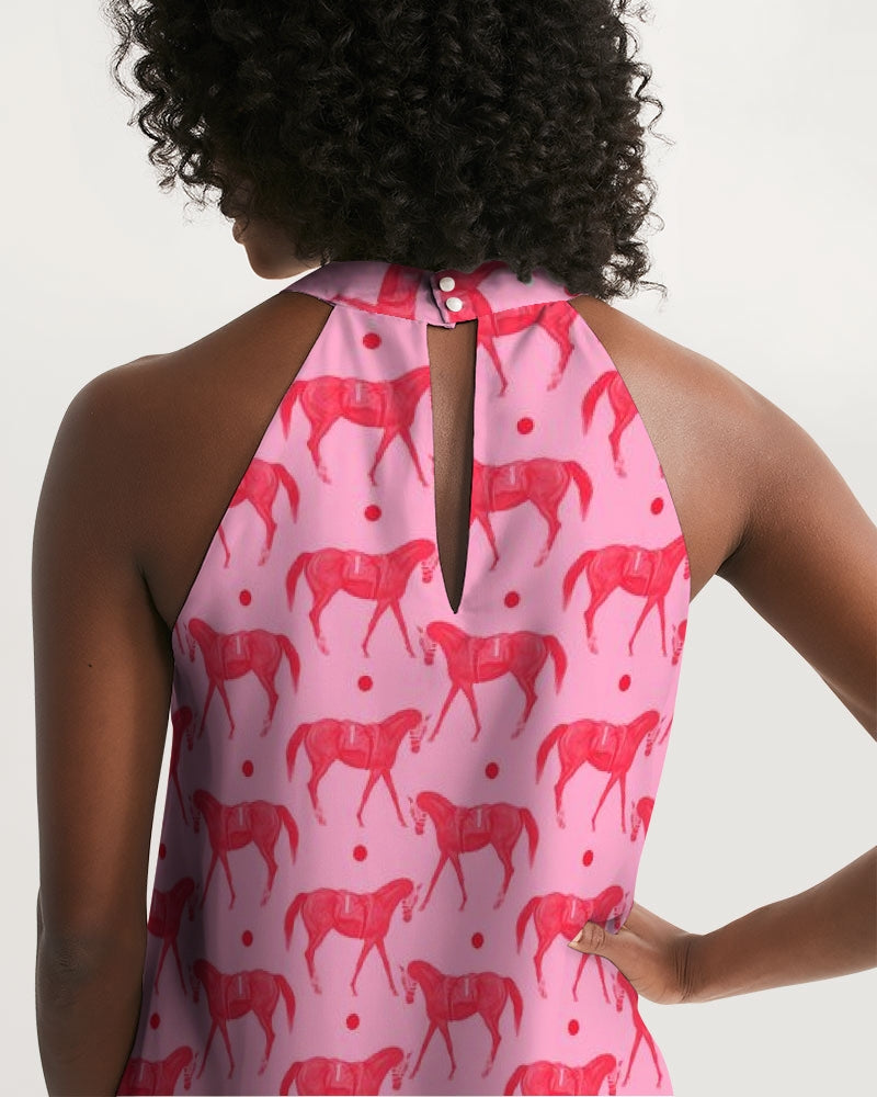 One Horse Halter Dress