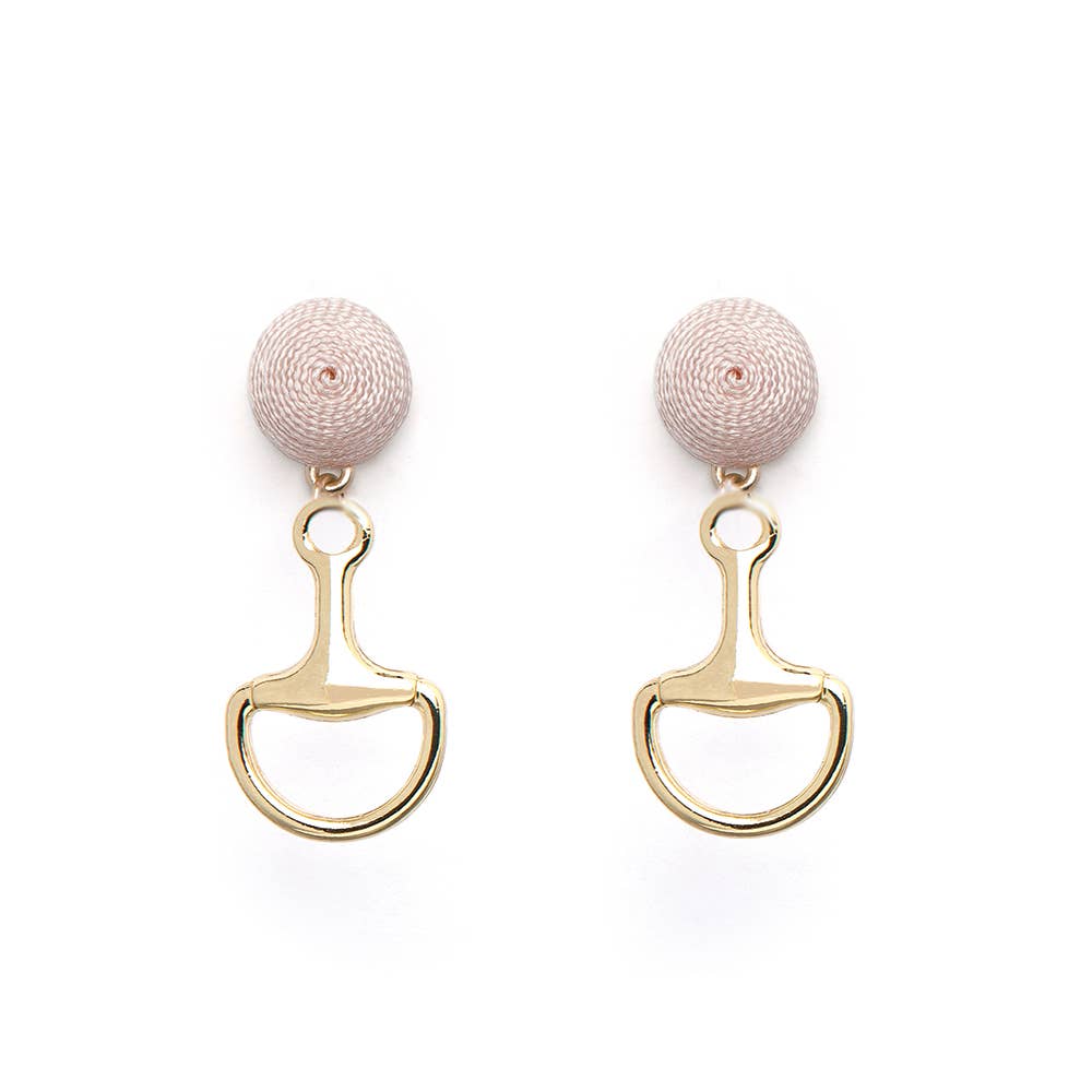 Bit Earrings Gold - Thread