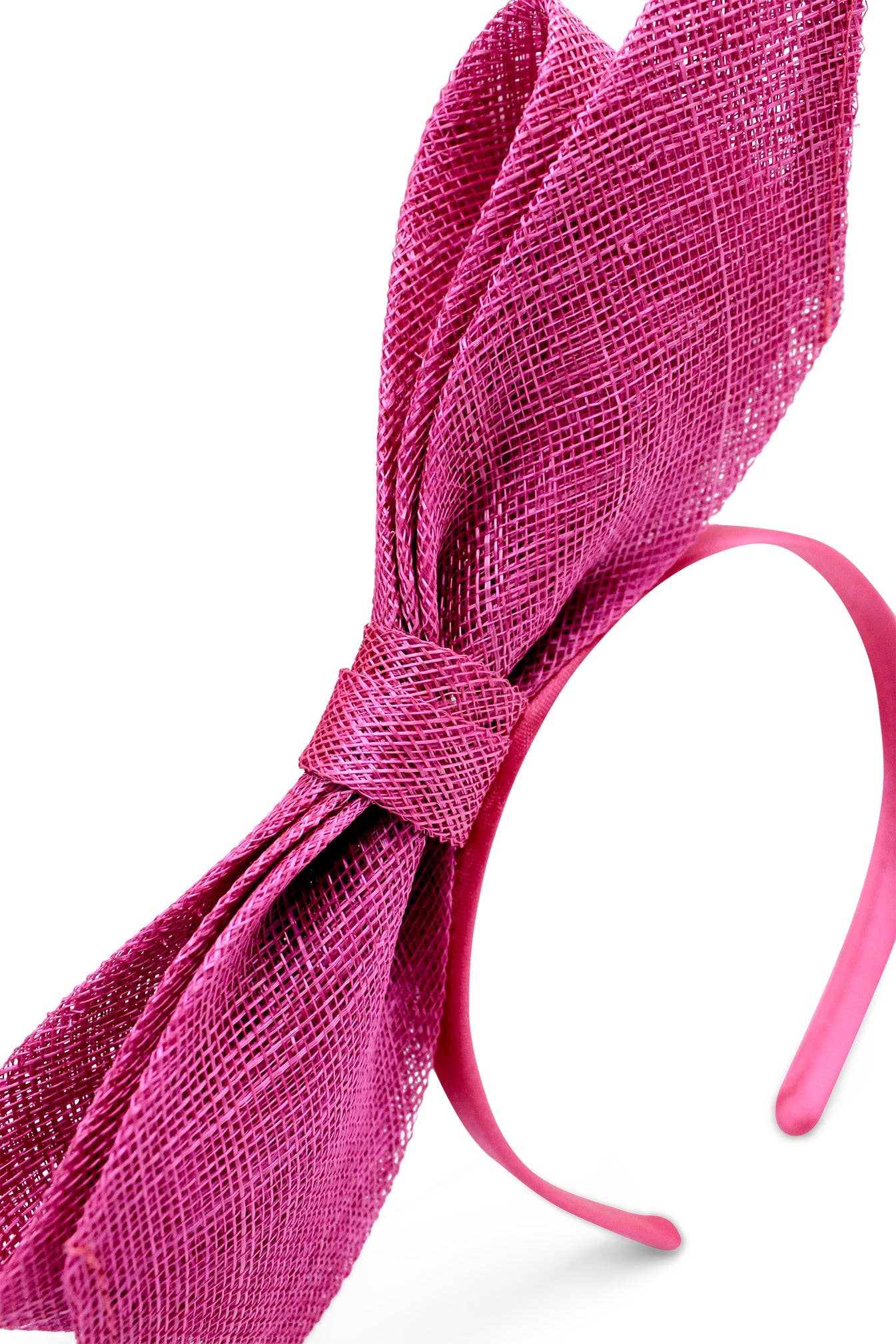 Morgan & Taylor - Madeline Fascinator in Hot Pink