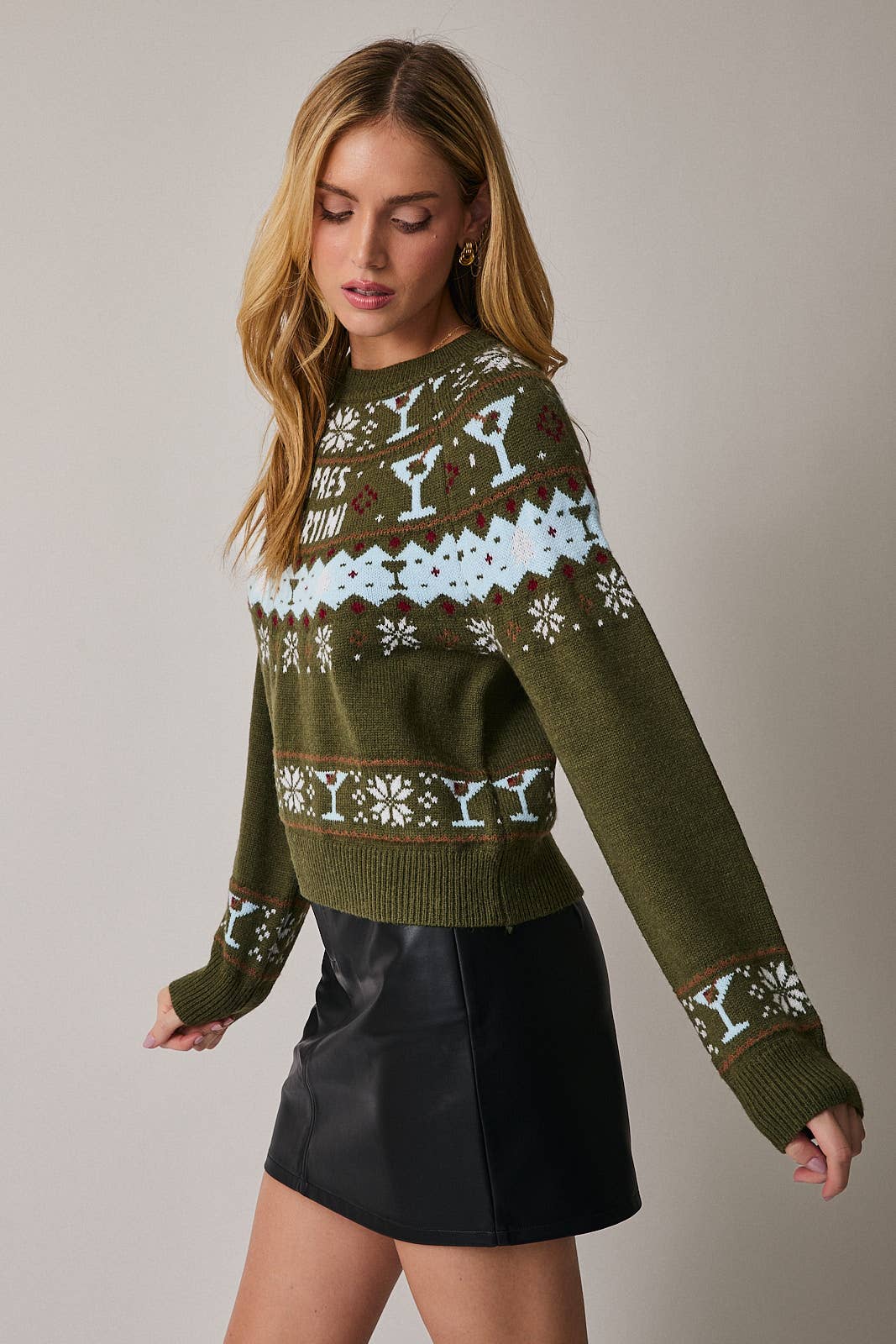 Raglan Aprés Martini Sweater