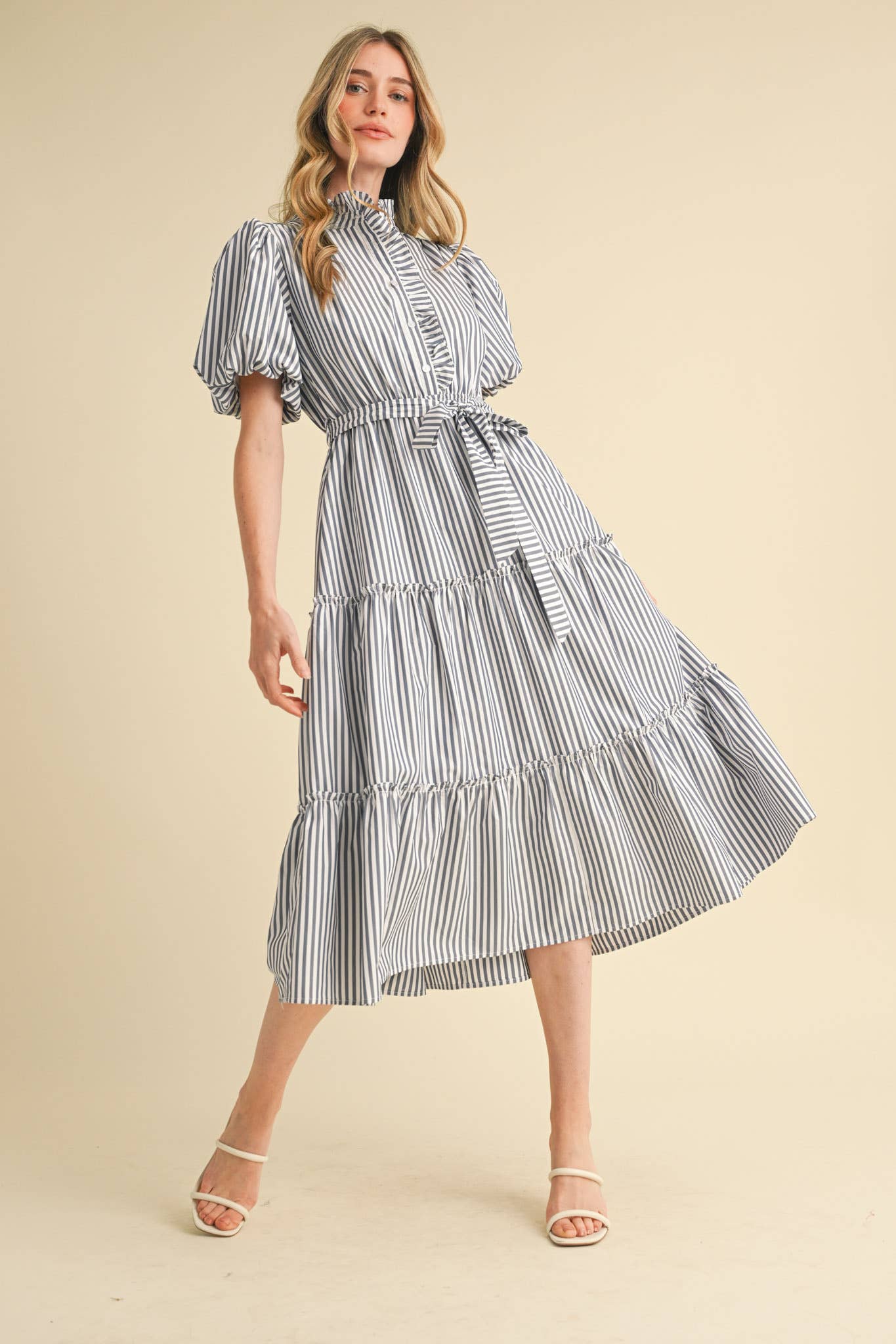 Mimi Ruffle Midi