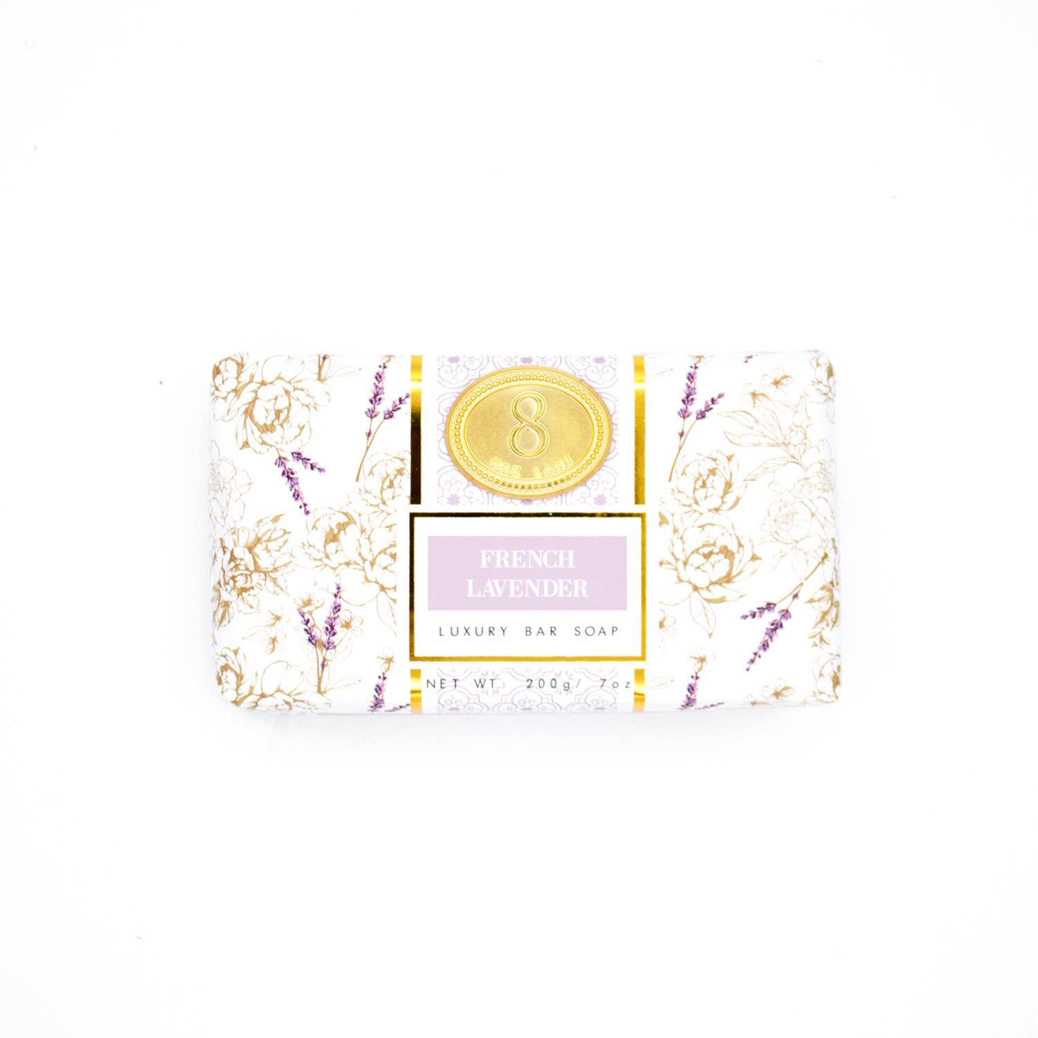 French Lavender Wrapped Bar Soap