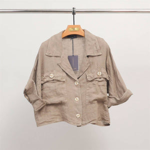 Blue Linen SHirt
