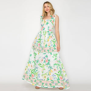 Romantic Garden Maxi Dress