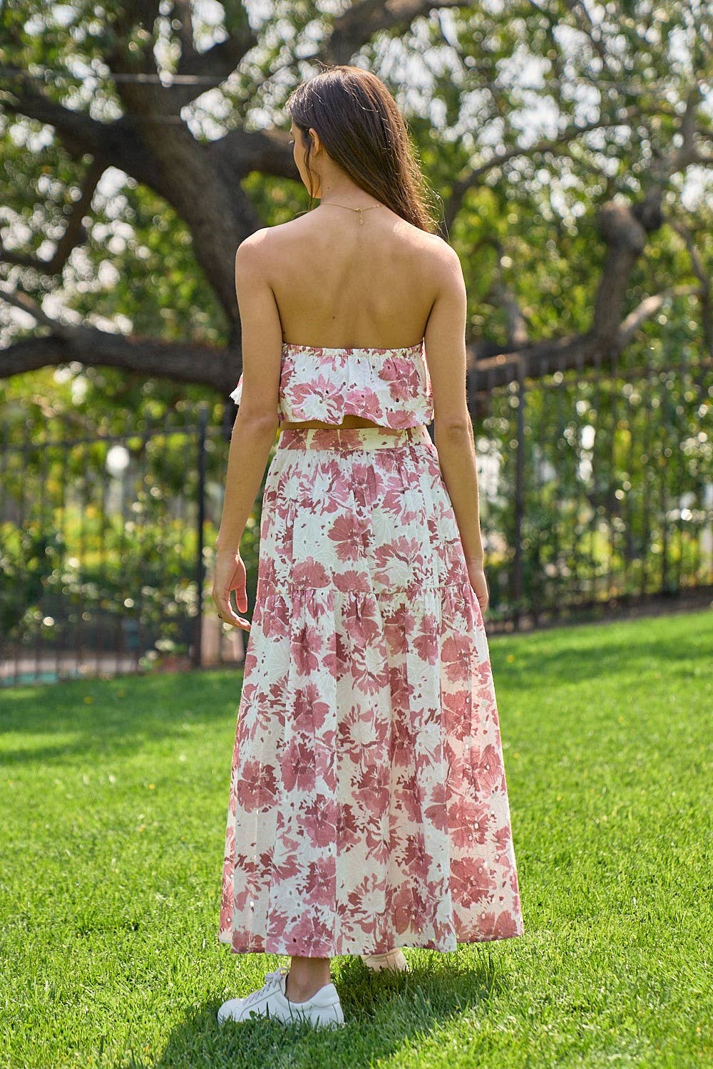 Floral Skirt Set