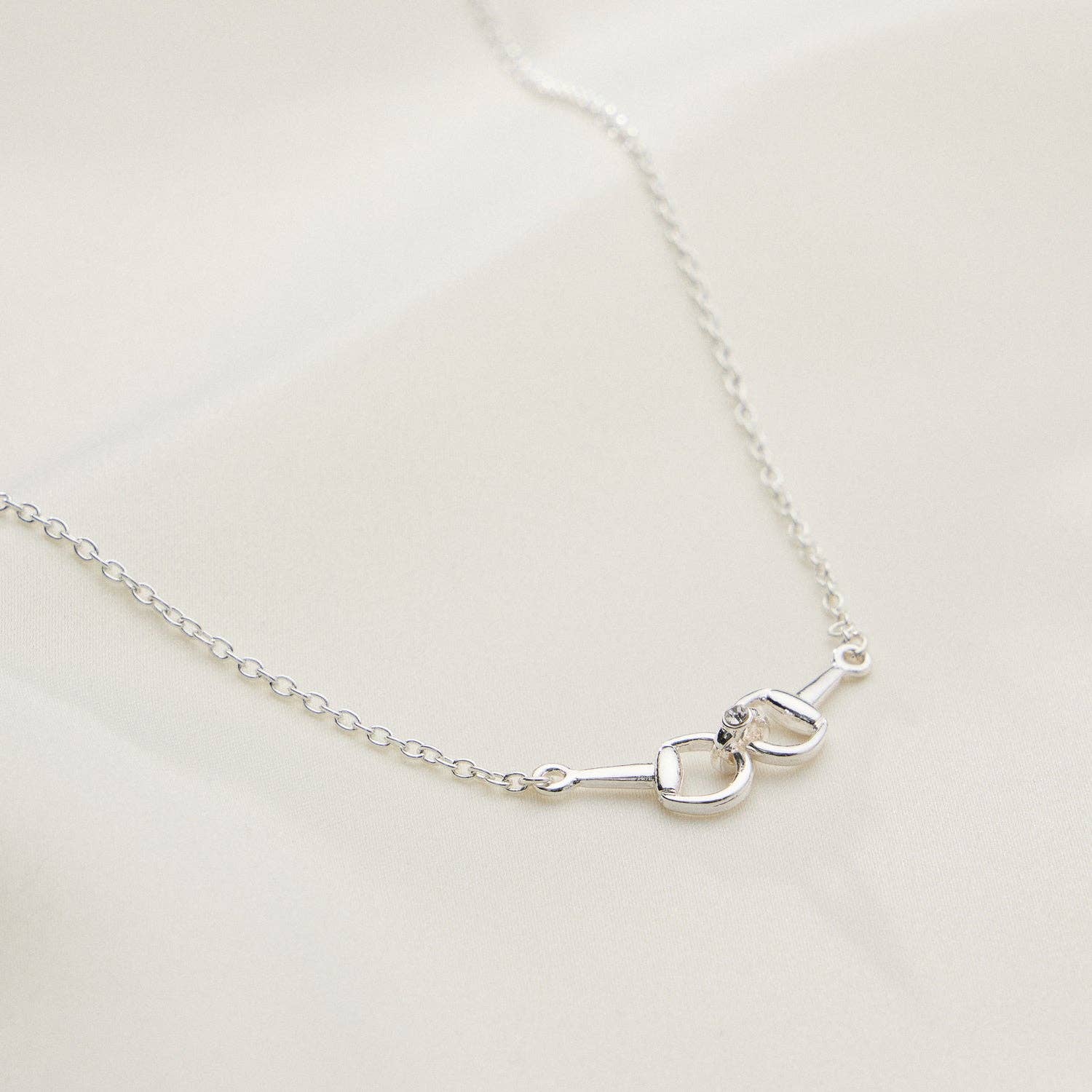 Adjustable Gold Dipped Bit Chain Necklace - 18K Gold