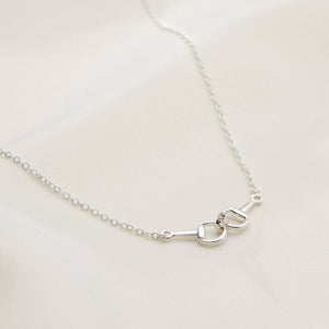 Adjustable Gold Dipped Bit Chain Necklace - 18K Gold