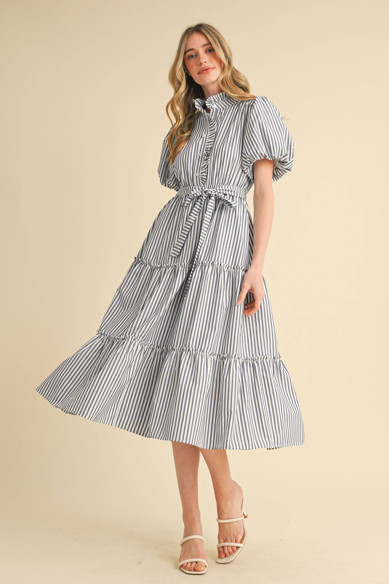 Mimi Ruffle Midi