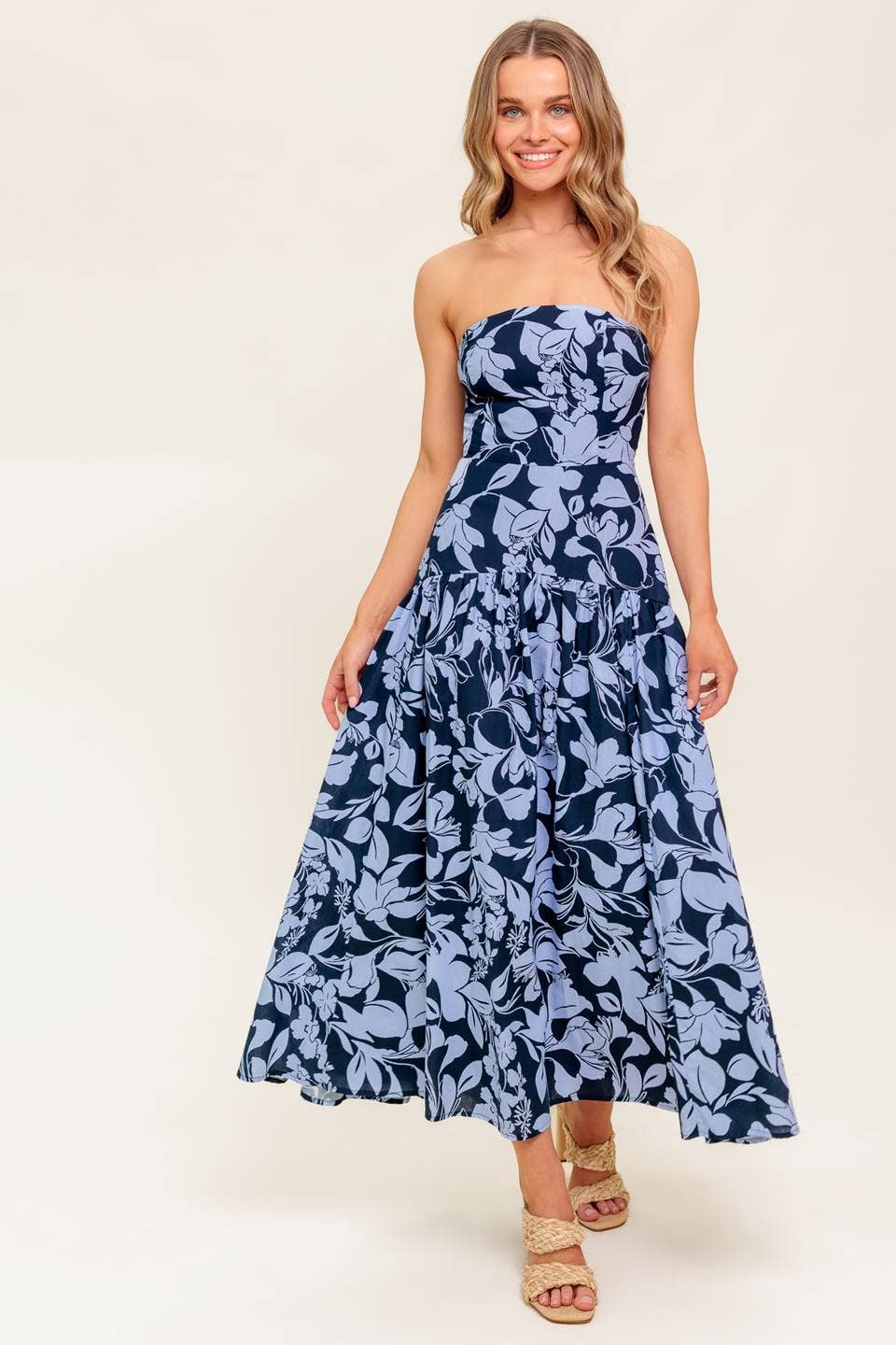 Azul Drop Waist Dress