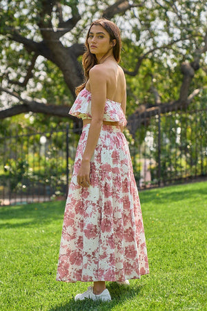 Floral Skirt Set
