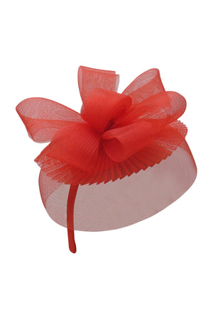 Morgan & Taylor - Simone Fascinator in Red