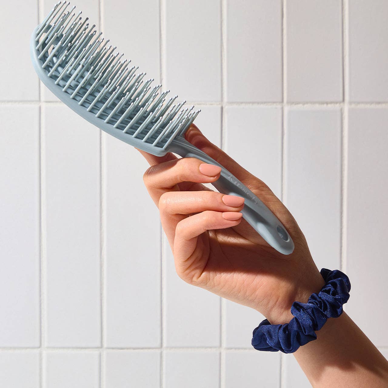 KITSCH - Detangling Flexi Brush - Haze Blue
