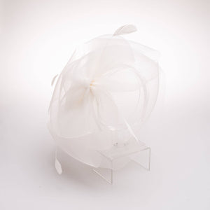 Crinoline Fascinator Red