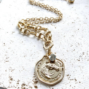 Horse Head Chain Necklace