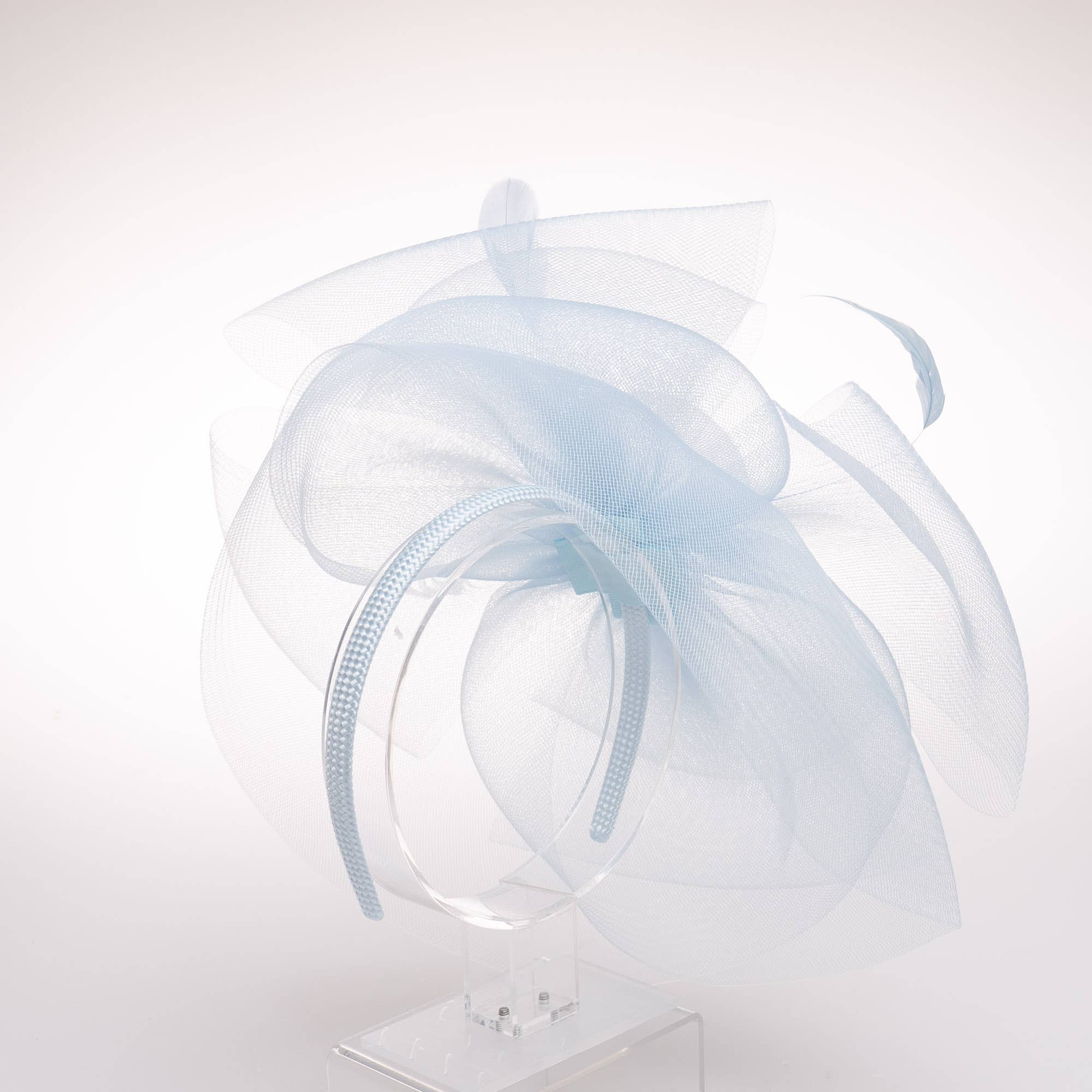Crinoline Fascinator Red