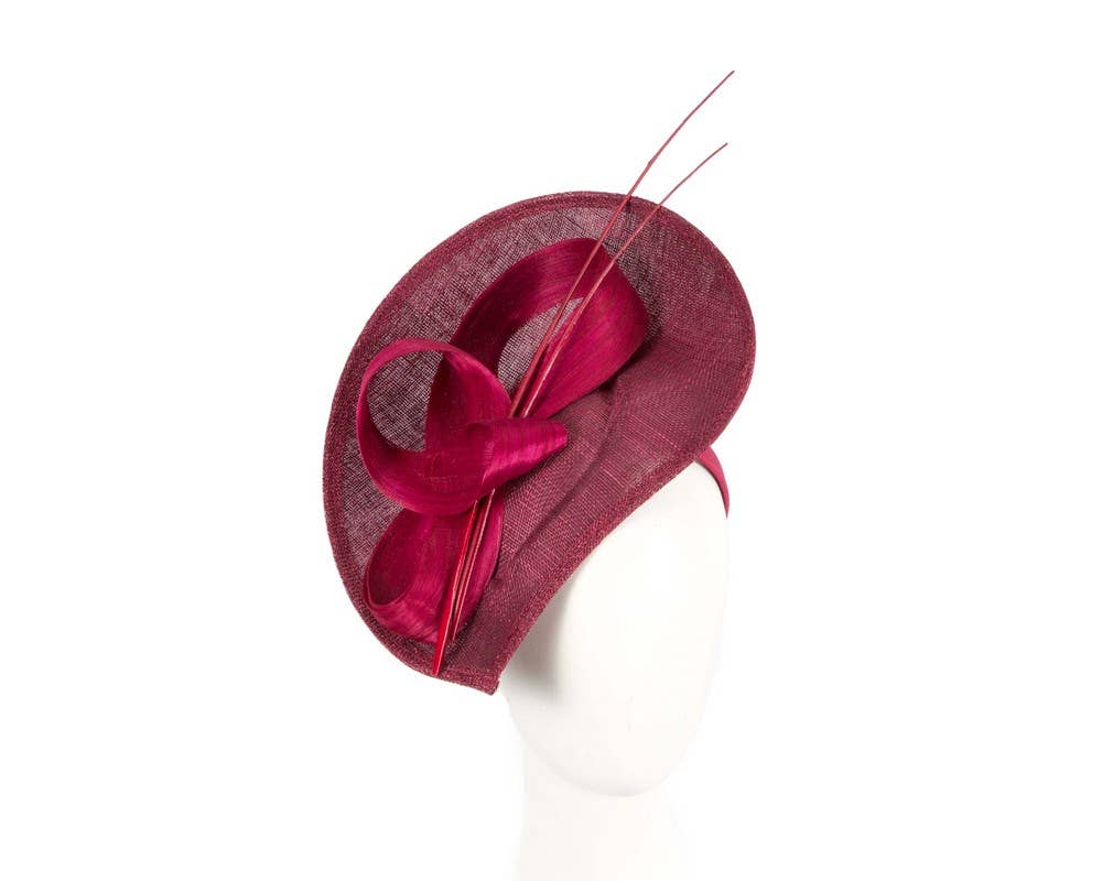 Large Sinamay Fascinator - 2colors